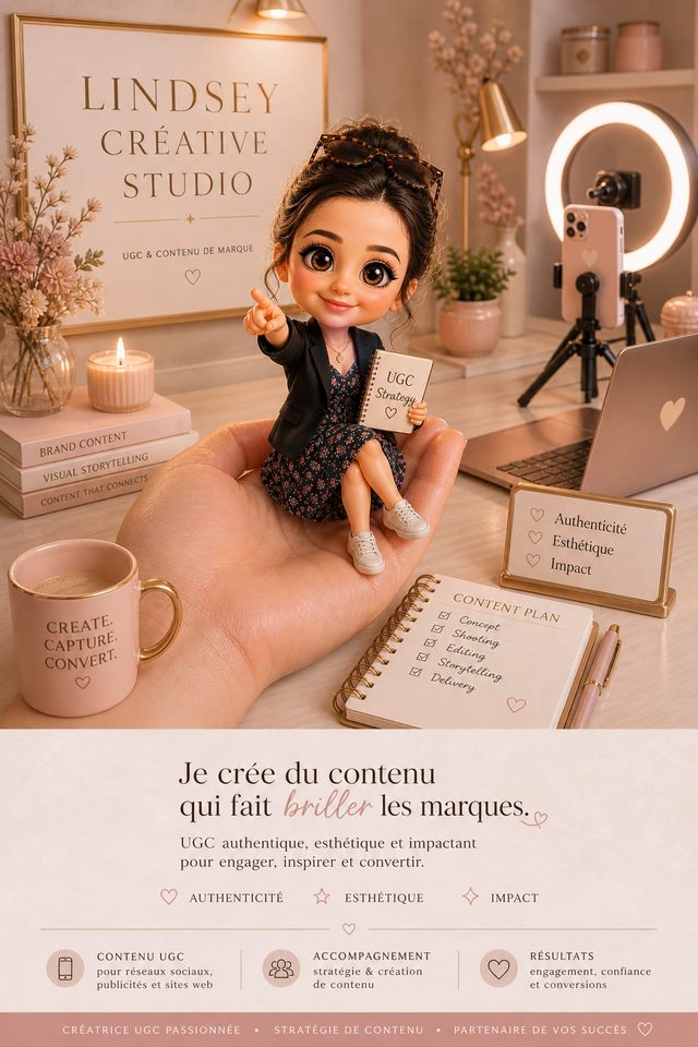 Affiche Lindsey Créative Studio